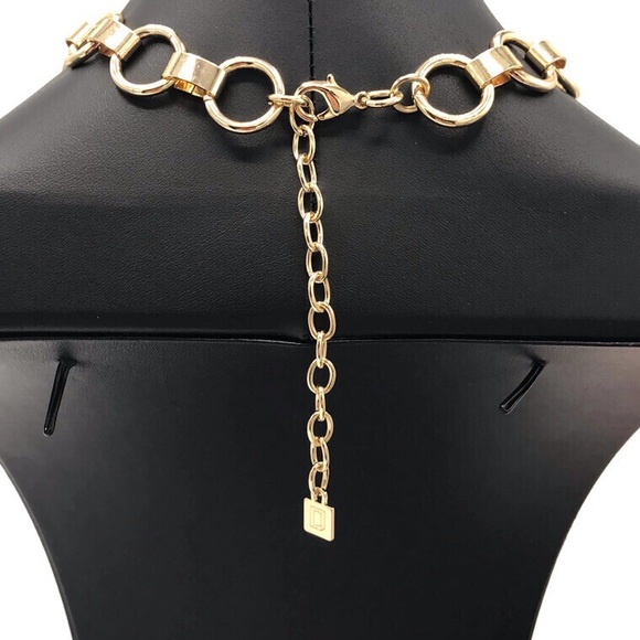 Dannijo Elisa Gold Tone Pendant Necklace Rachel Zoe Box Of Style - Picture 6 of 8